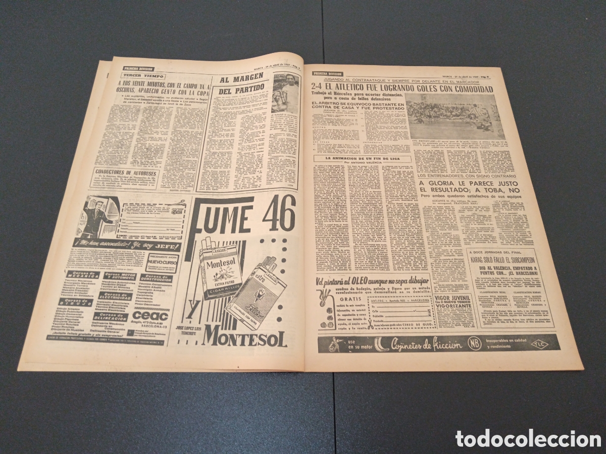 Coleccionismo deportivo: MARCA 24/04/1967 - Foto 3