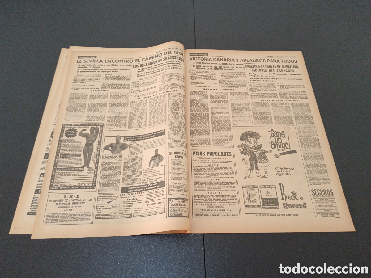 Coleccionismo deportivo: MARCA 24/04/1967 - Foto 4