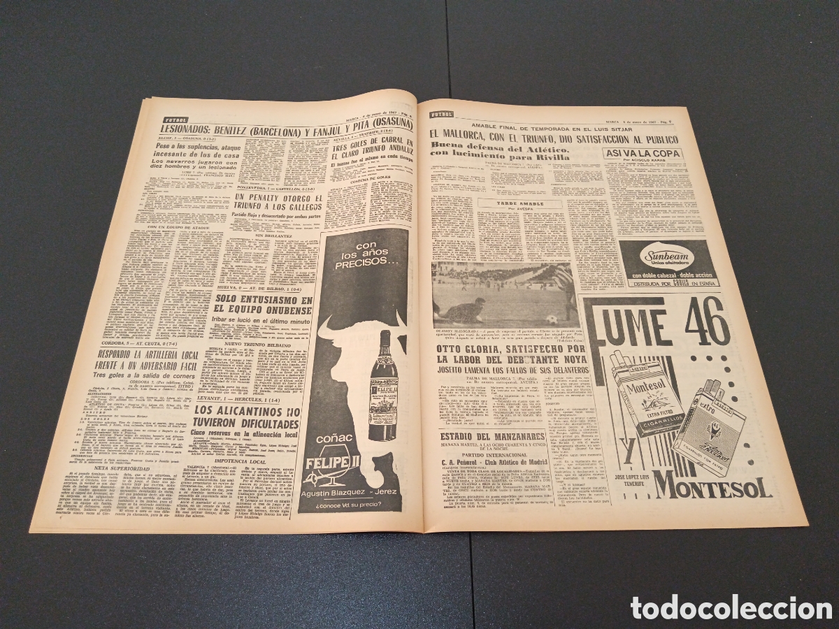 Coleccionismo deportivo: MARCA 08/05/1967 - Foto 4