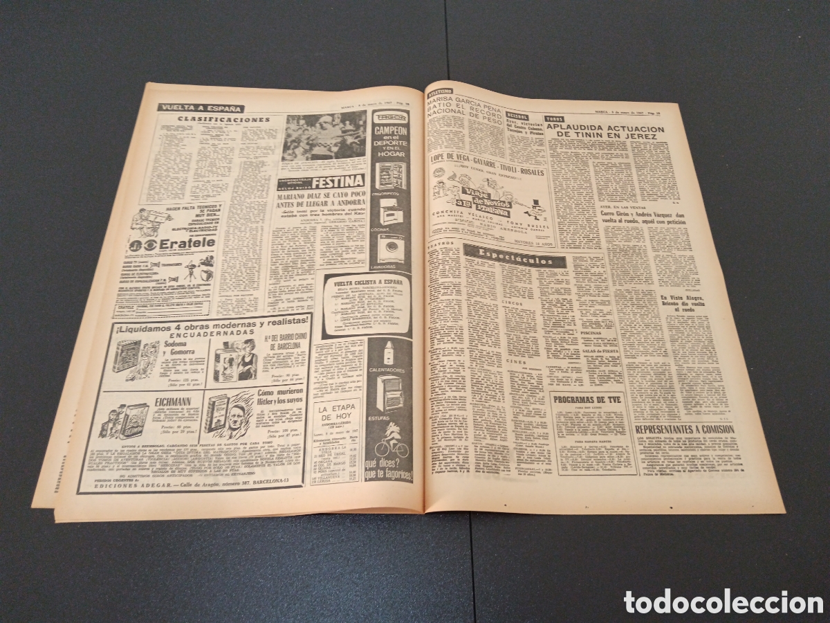 Coleccionismo deportivo: MARCA 08/05/1967 - Foto 6