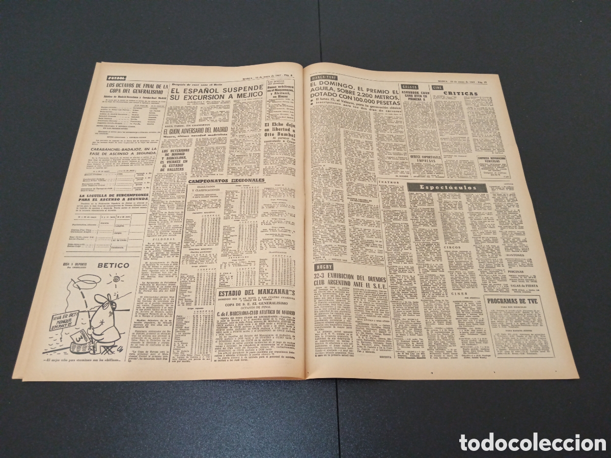 Coleccionismo deportivo: MARCA 10/05/1967 - Foto 4