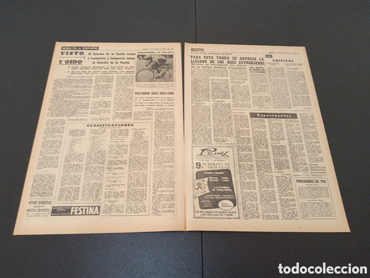 Coleccionismo deportivo: MARCA 12/05/1967 - Foto 3
