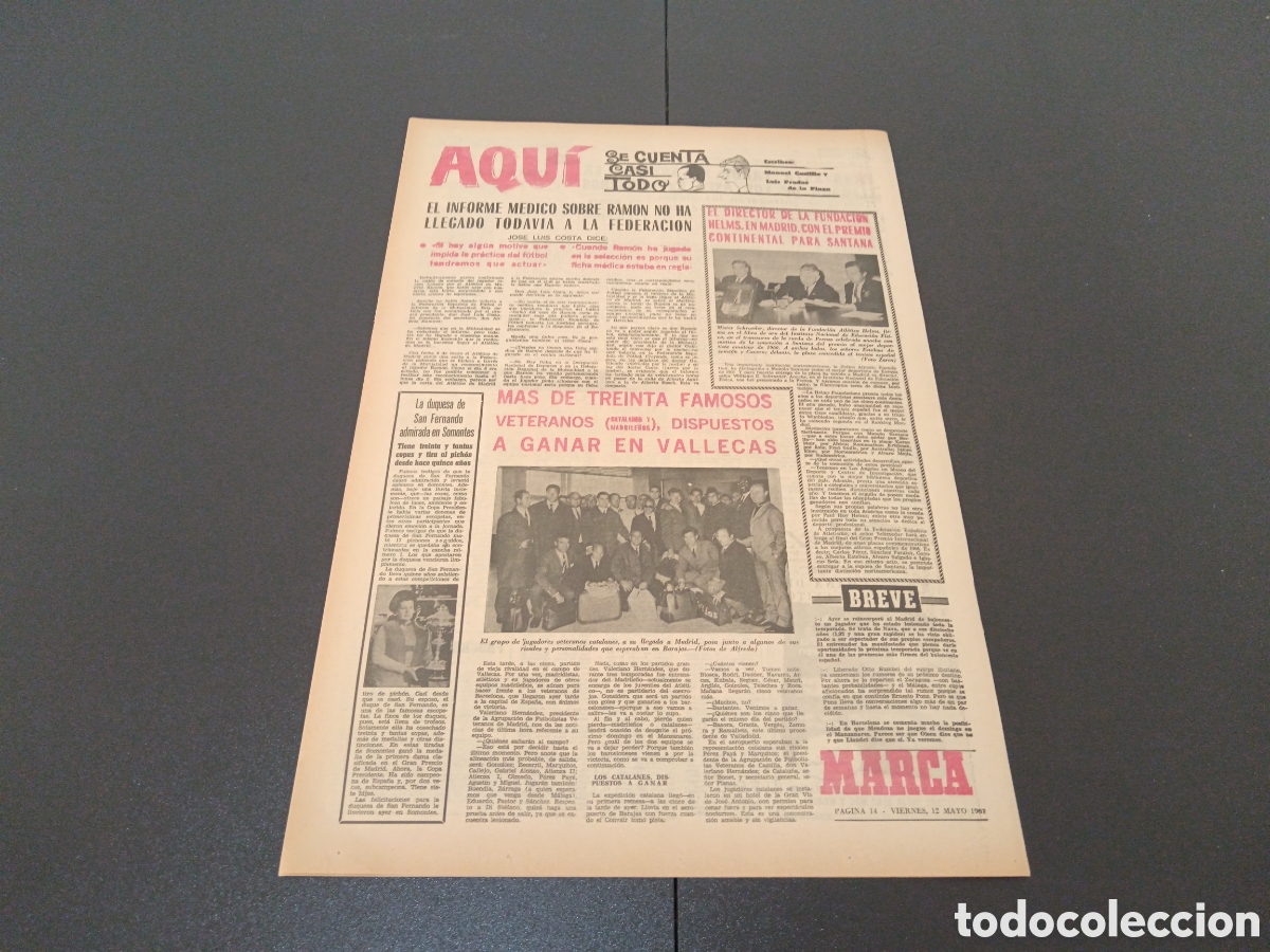 Coleccionismo deportivo: MARCA 12/05/1967 - Foto 4