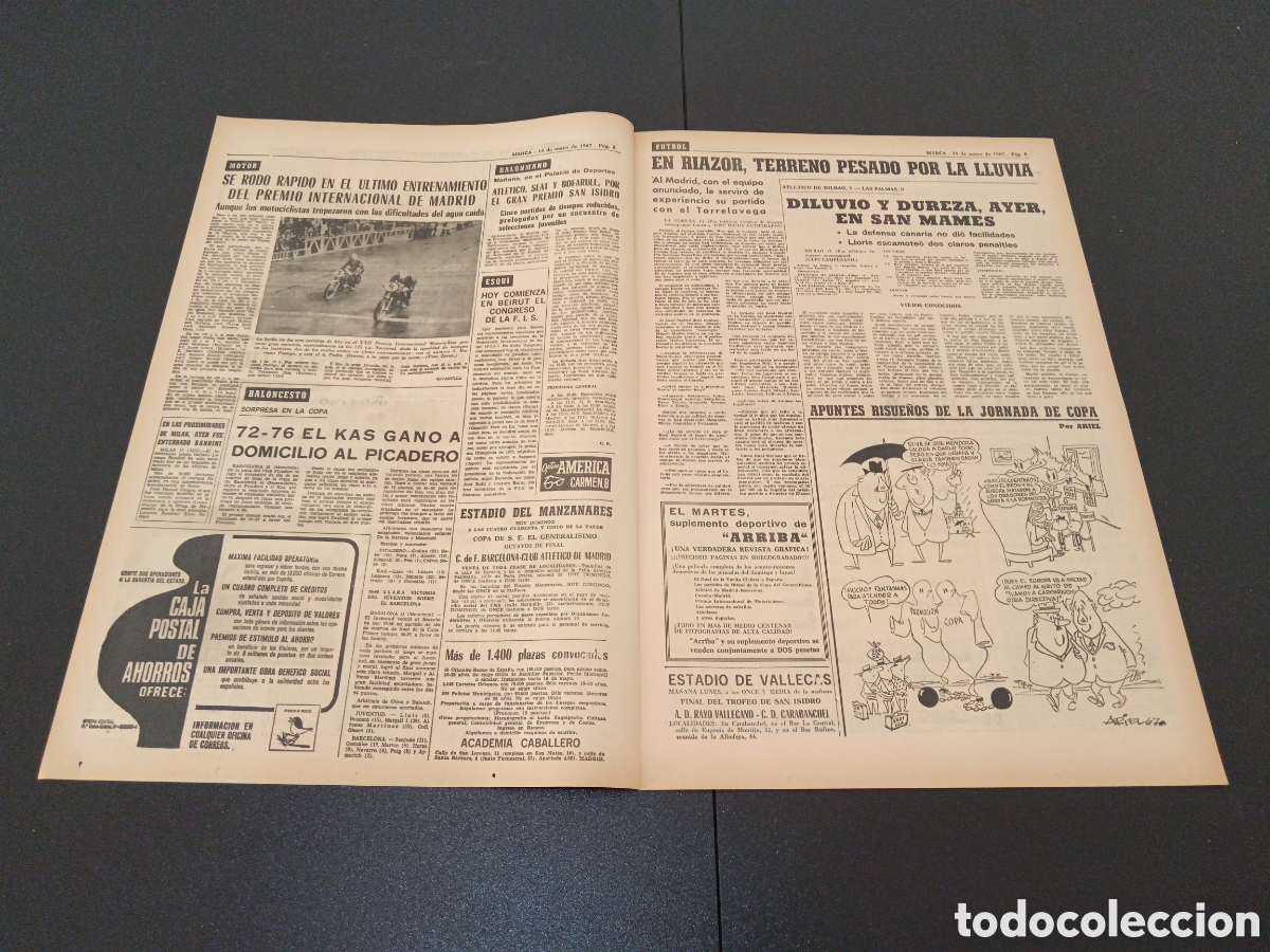 Coleccionismo deportivo: MARCA 14/05/1967 - Foto 2