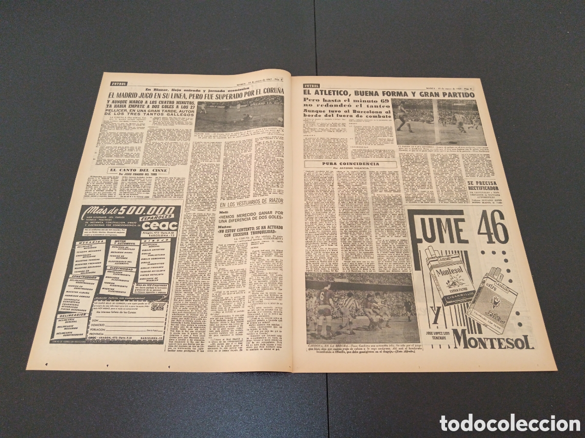 Coleccionismo deportivo: MARCA 15/05/1967 - Foto 2