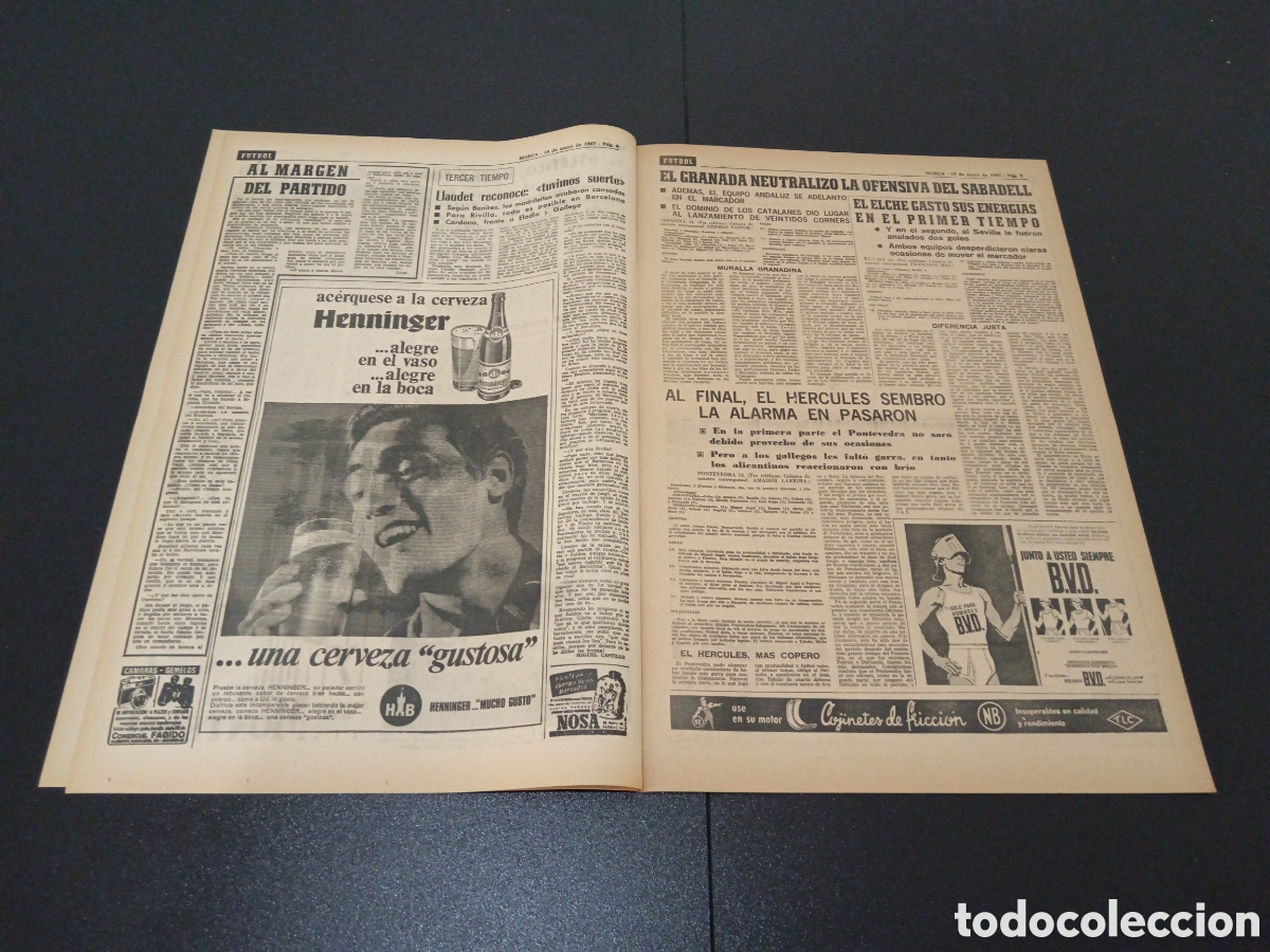 Coleccionismo deportivo: MARCA 15/05/1967 - Foto 3