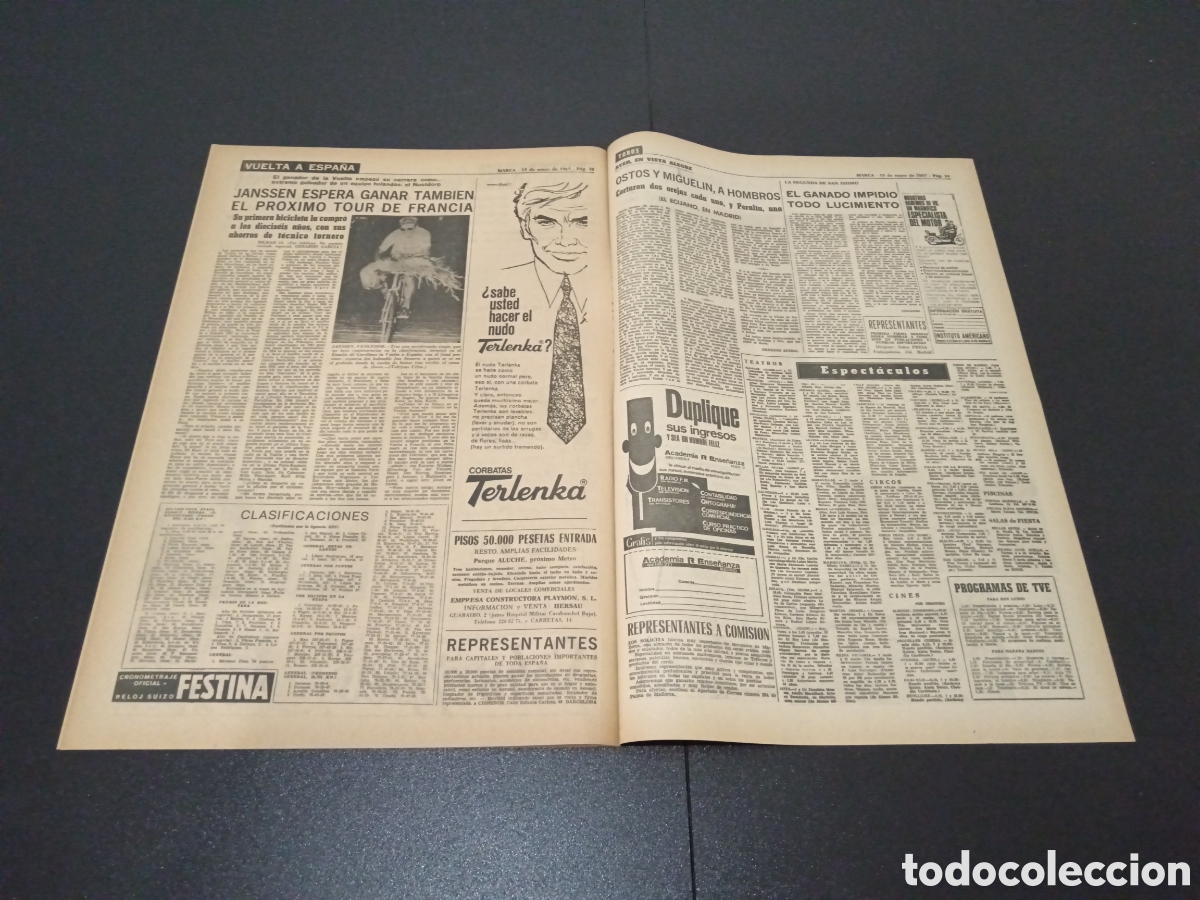 Coleccionismo deportivo: MARCA 15/05/1967 - Foto 5