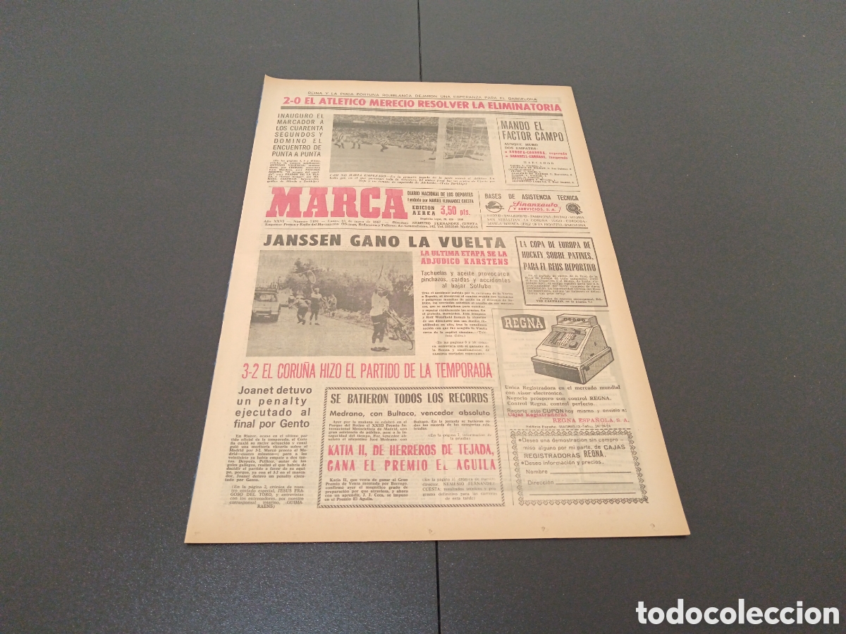 Coleccionismo deportivo: MARCA 15/05/1967 - Foto 1