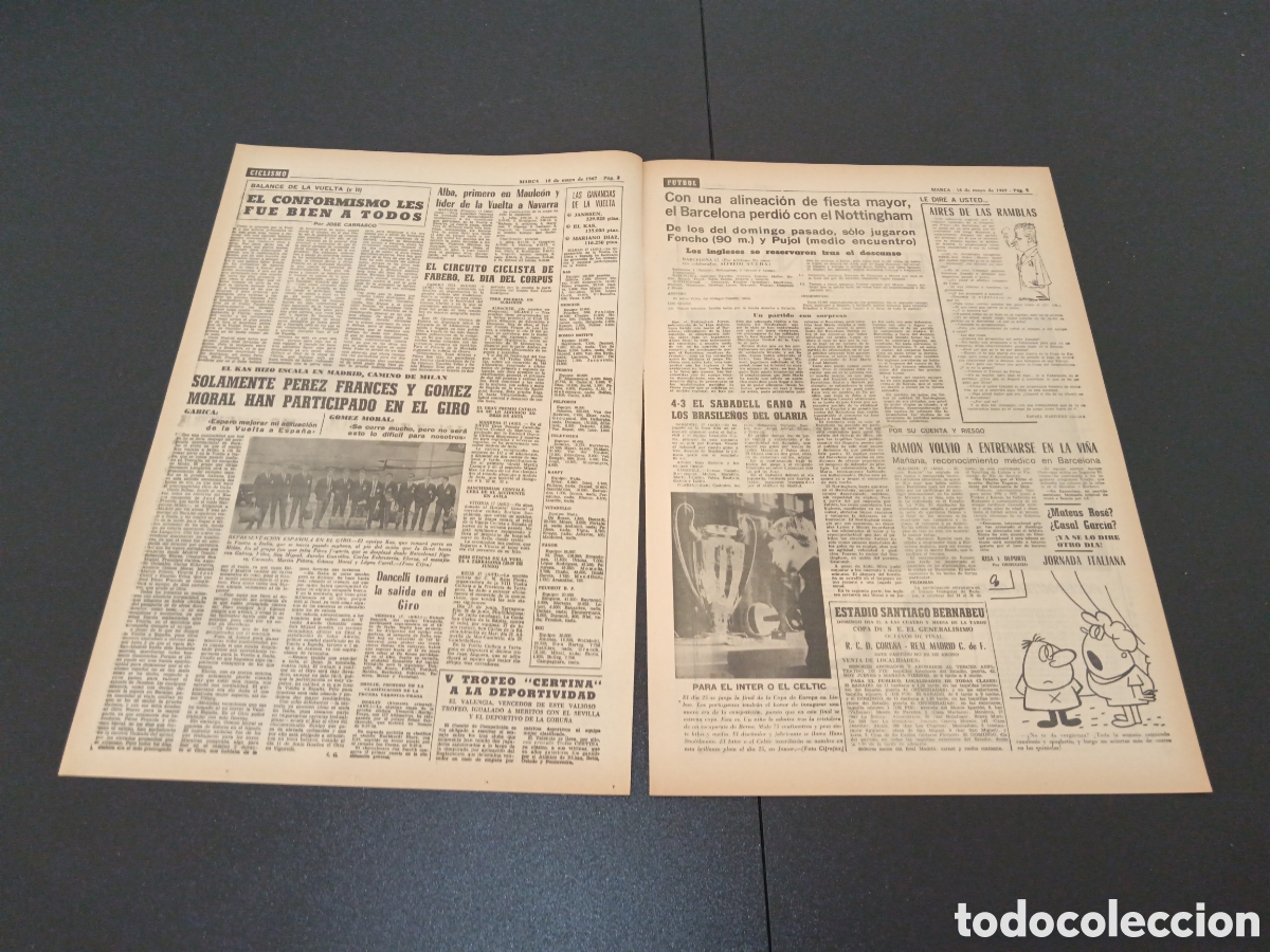 Coleccionismo deportivo: MARCA 18/05/1967 - Foto 2
