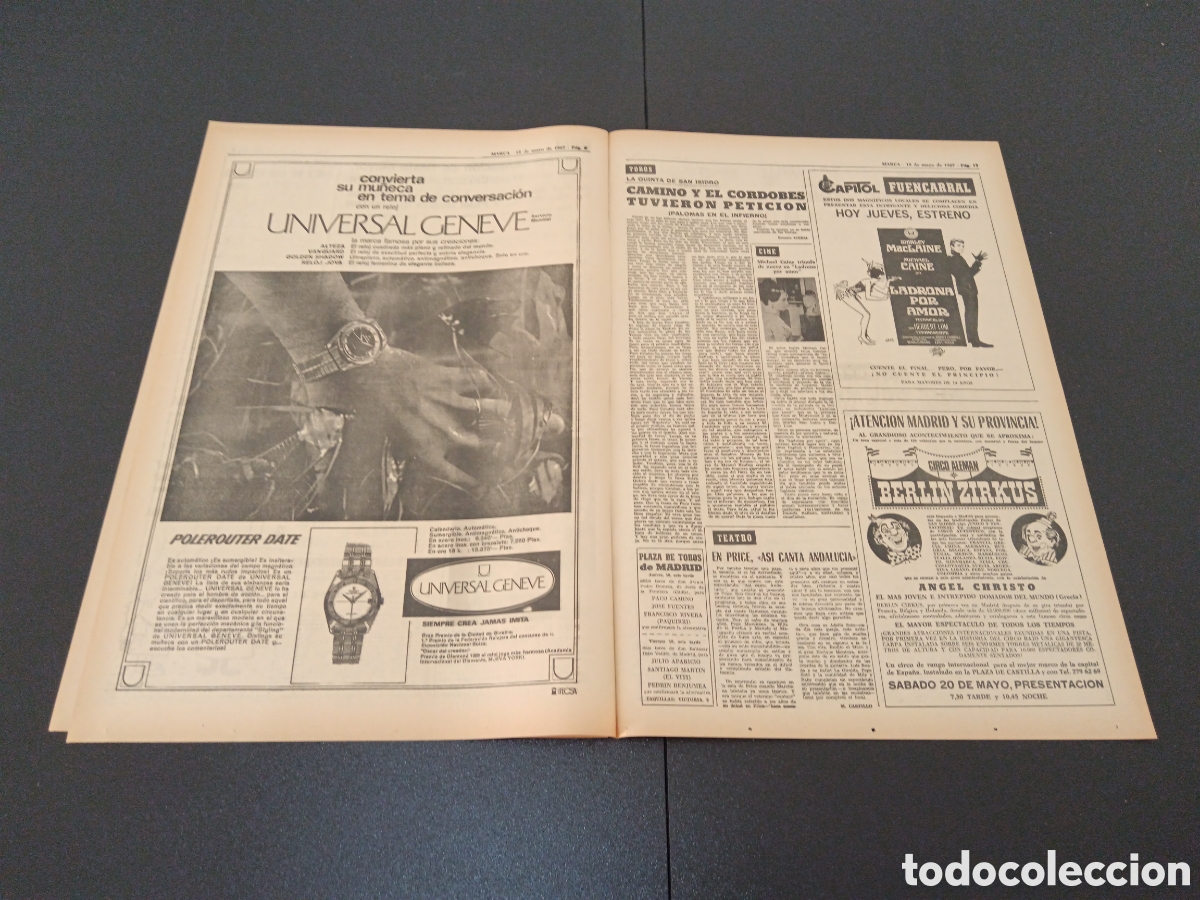 Coleccionismo deportivo: MARCA 18/05/1967 - Foto 3