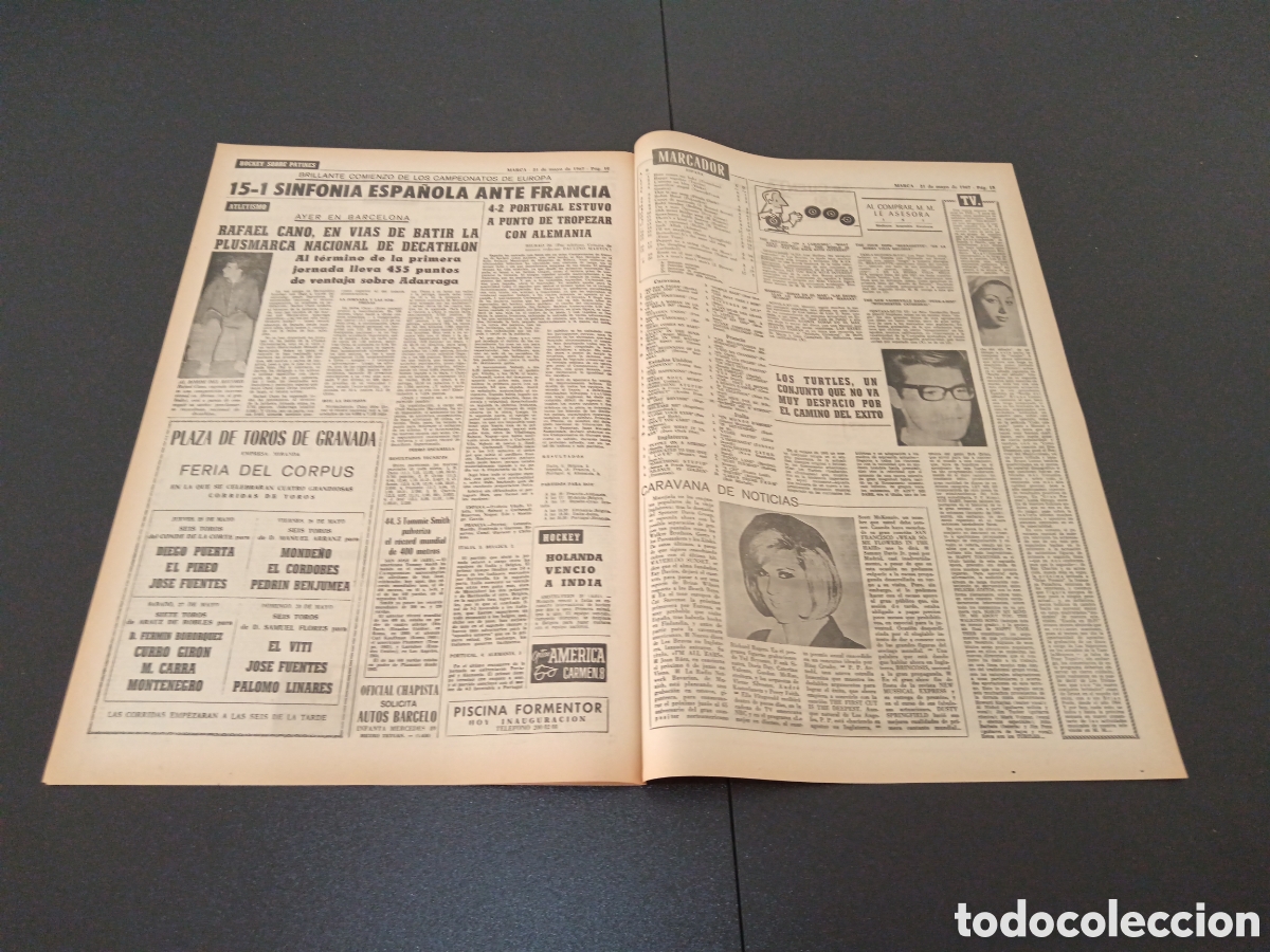 Coleccionismo deportivo: MARCA 21/05/1967 - Foto 5