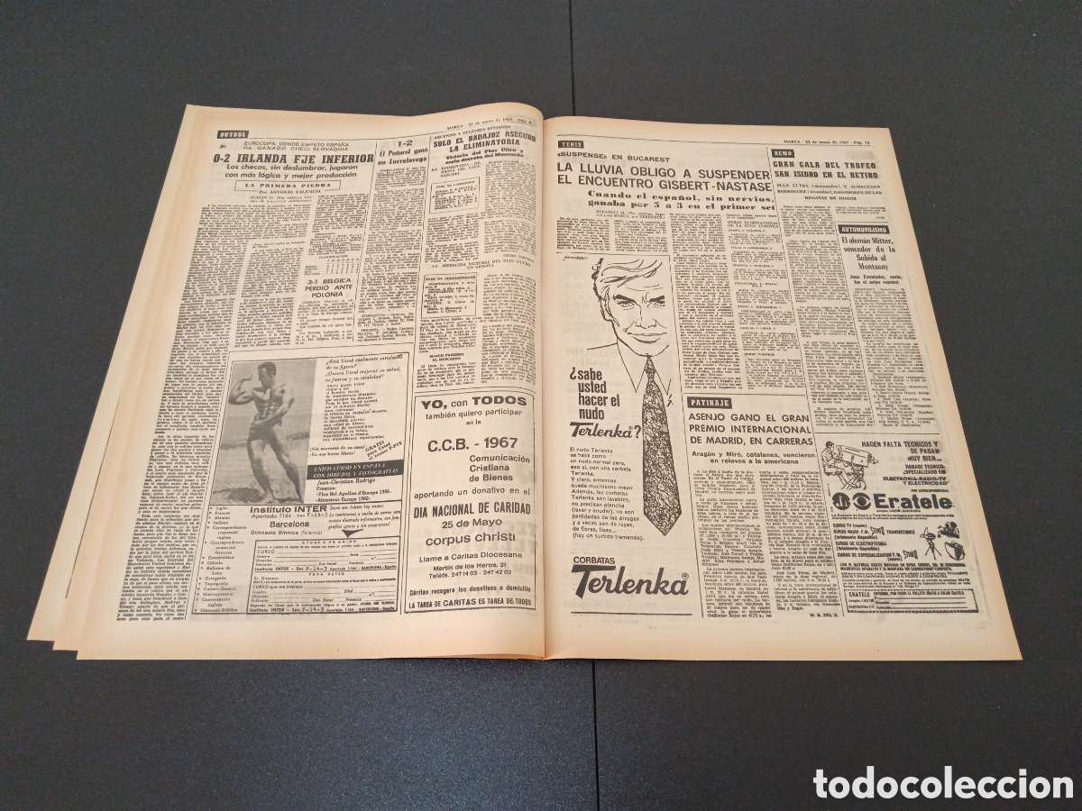 Coleccionismo deportivo: MARCA 22/05/1967 - Foto 5