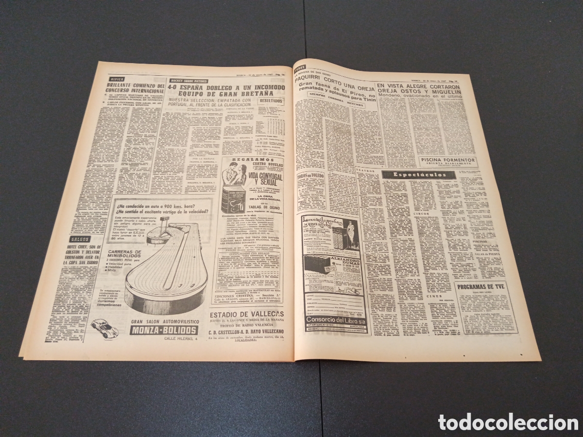 Coleccionismo deportivo: MARCA 22/05/1967 - Foto 6