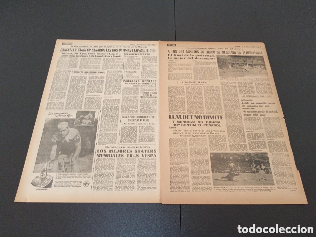 Coleccionismo deportivo: MARCA 24/05/1967 - Foto 2