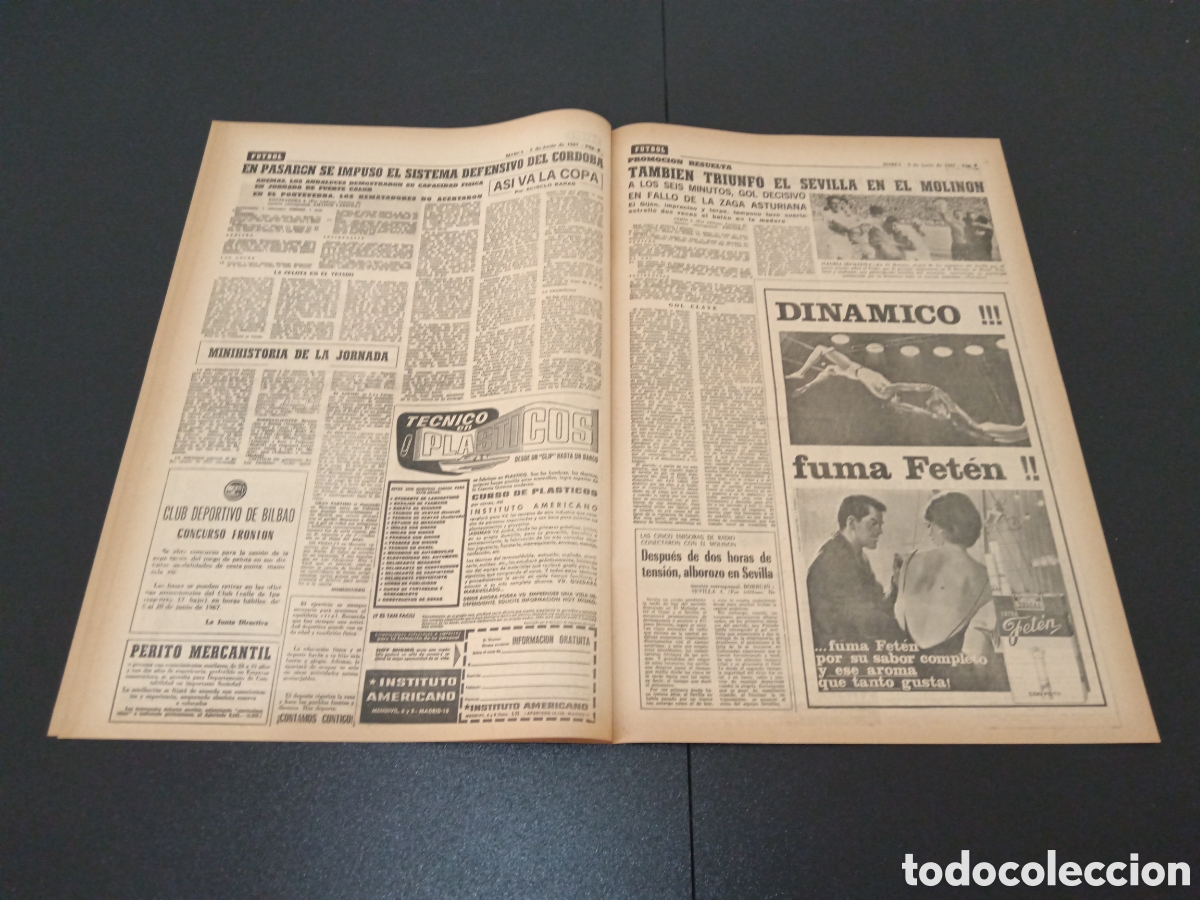 Coleccionismo deportivo: MARCA 05/06/1967 - Foto 4