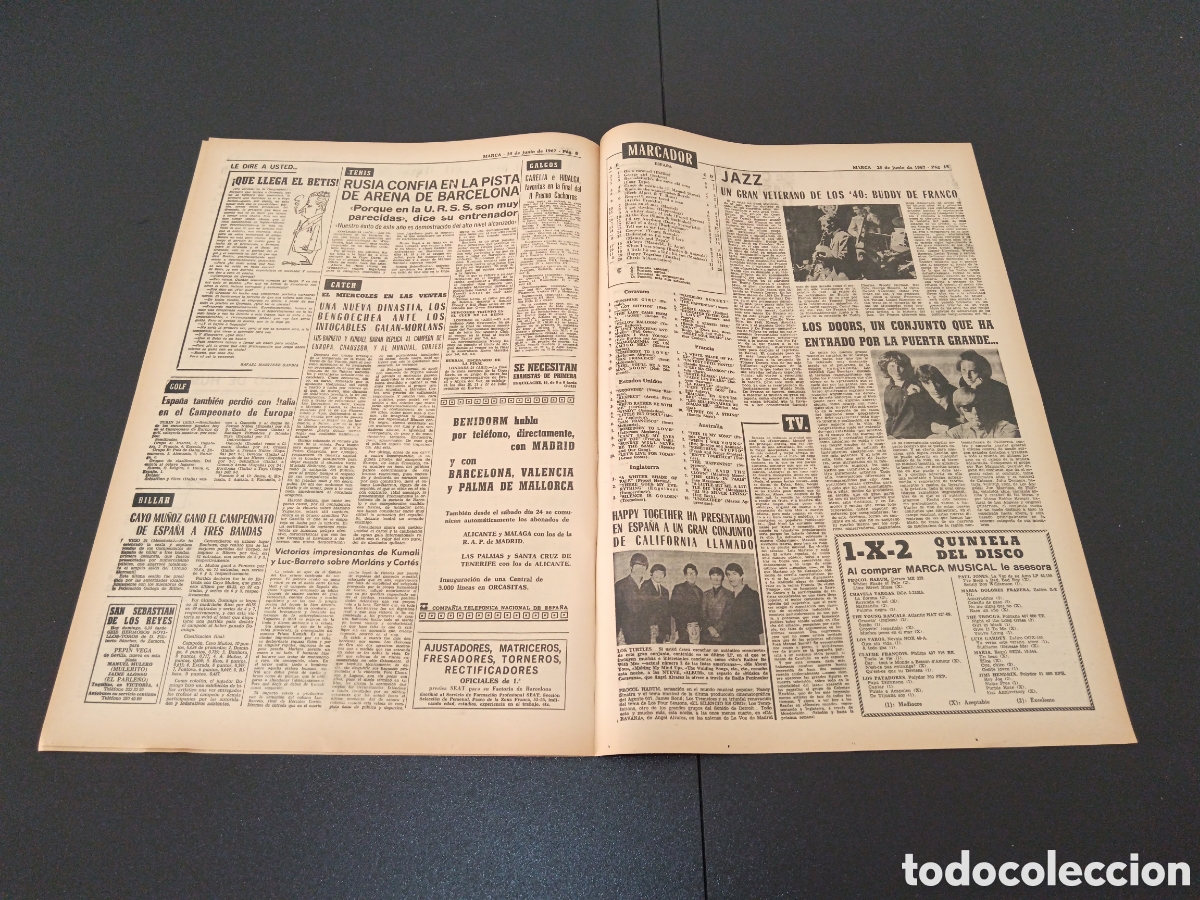 Coleccionismo deportivo: MARCA 25/06/1967 - Foto 4