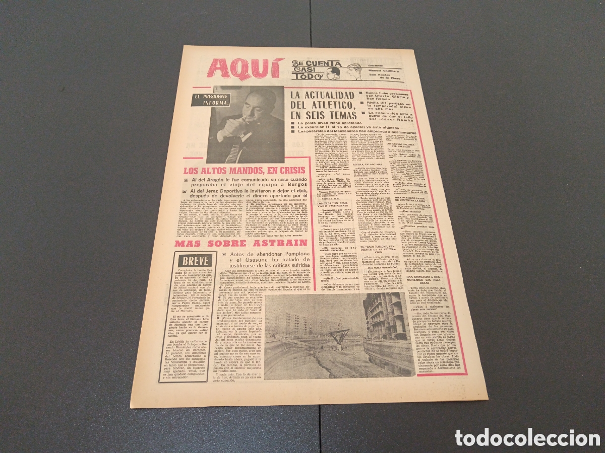 Coleccionismo deportivo: MARCA 25/06/1967 - Foto 5
