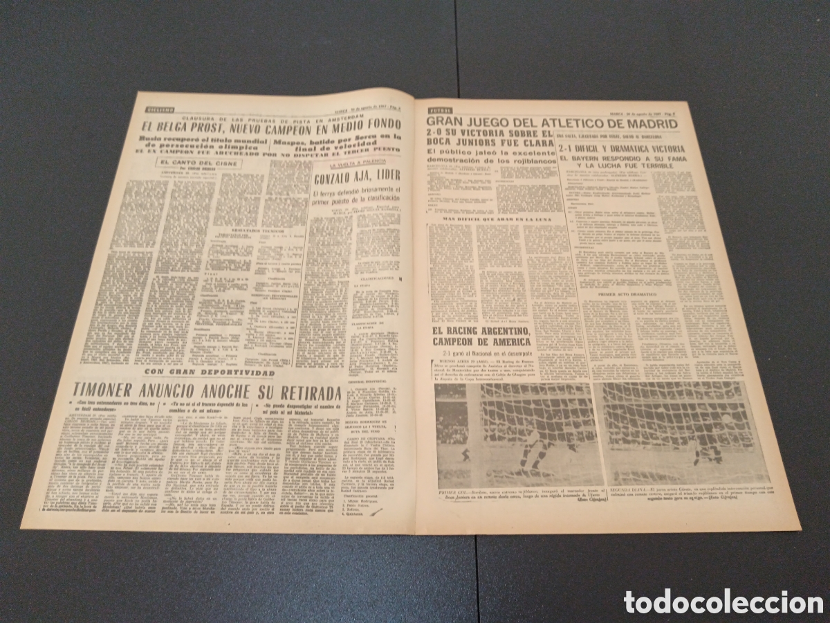 Coleccionismo deportivo: MARCA 30/08/1967 - Foto 2