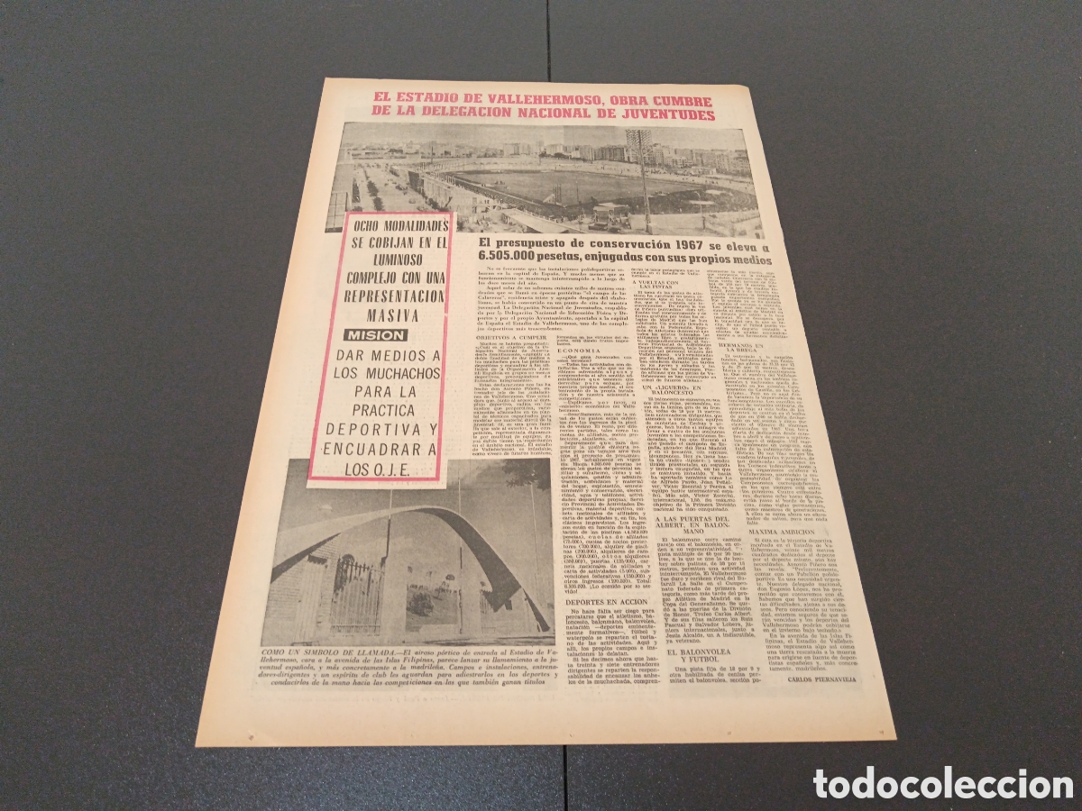 Coleccionismo deportivo: MARCA 03/09/1967 - Foto 4