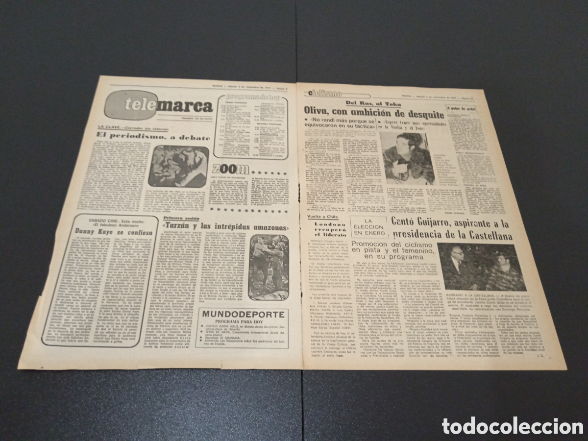 Coleccionismo deportivo: MARCA 5/11/1977 - Foto 2