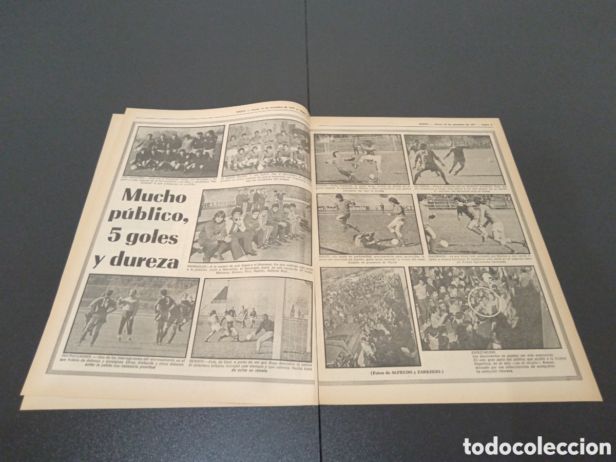 Coleccionismo deportivo: MARCA 10/11/1977 - Foto 3