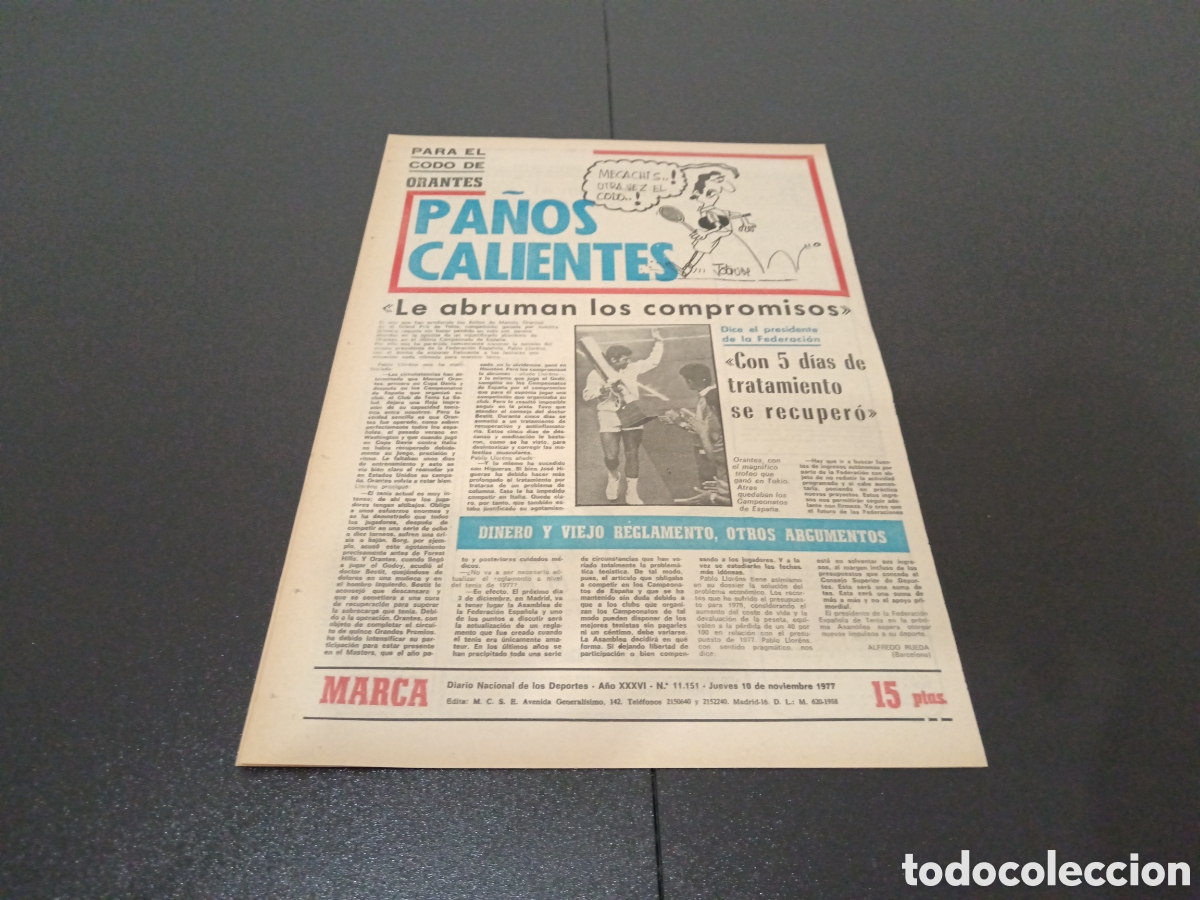 Coleccionismo deportivo: MARCA 10/11/1977 - Foto 7