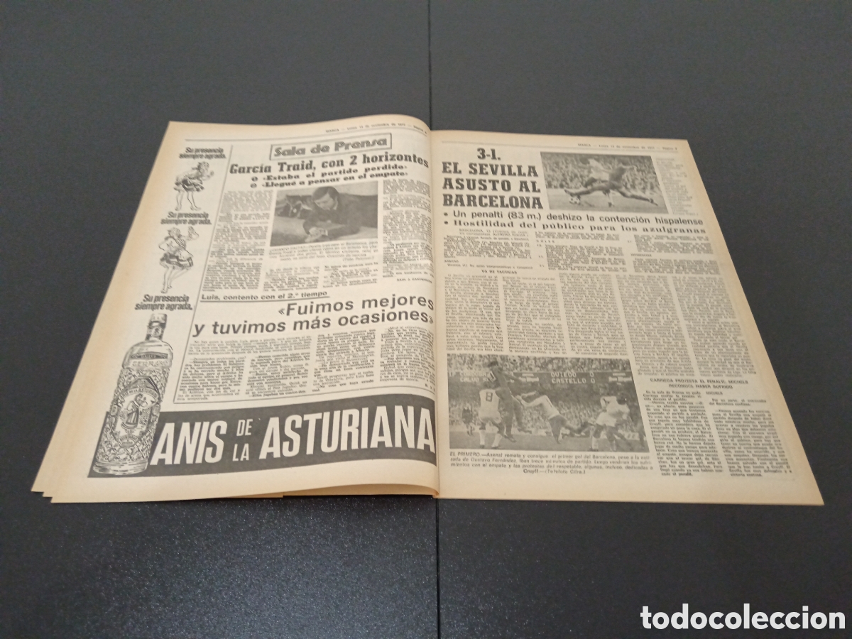 Coleccionismo deportivo: MARCA 14/11/1977 - Foto 5