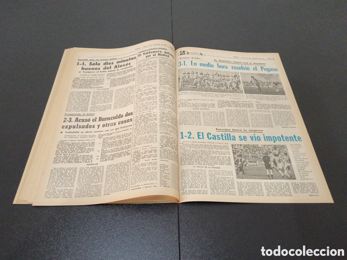 Coleccionismo deportivo: MARCA 14/11/1977 - Foto 13