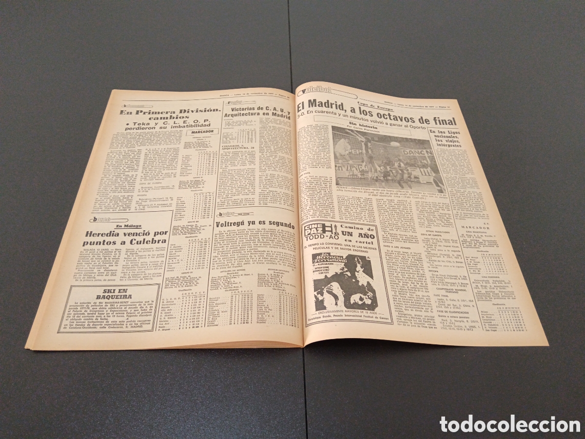 Coleccionismo deportivo: MARCA 14/11/1977 - Foto 17