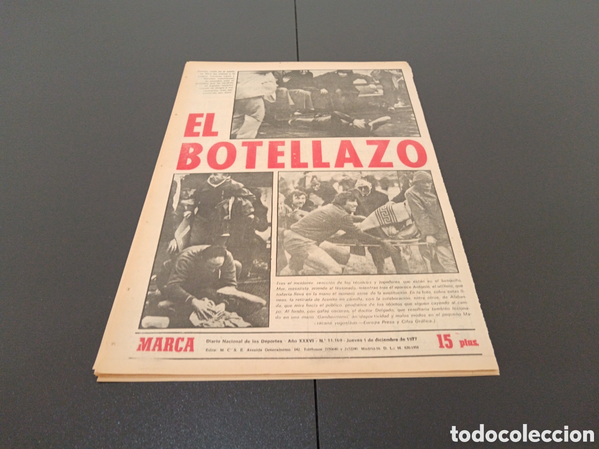 Coleccionismo deportivo: MARCA 01/12/1977 - Foto 10