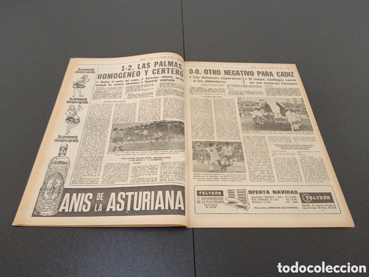 Coleccionismo deportivo: MARCA 05/12/1977 - Foto 4