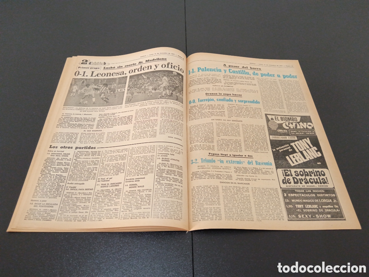Coleccionismo deportivo: MARCA 12/12/1977 - Foto 12