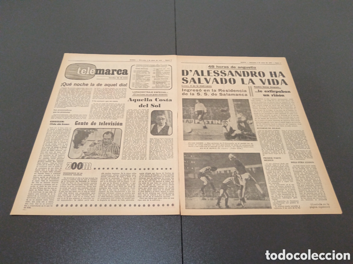 Coleccionismo deportivo: MARCA 04/01/1978 - Foto 2