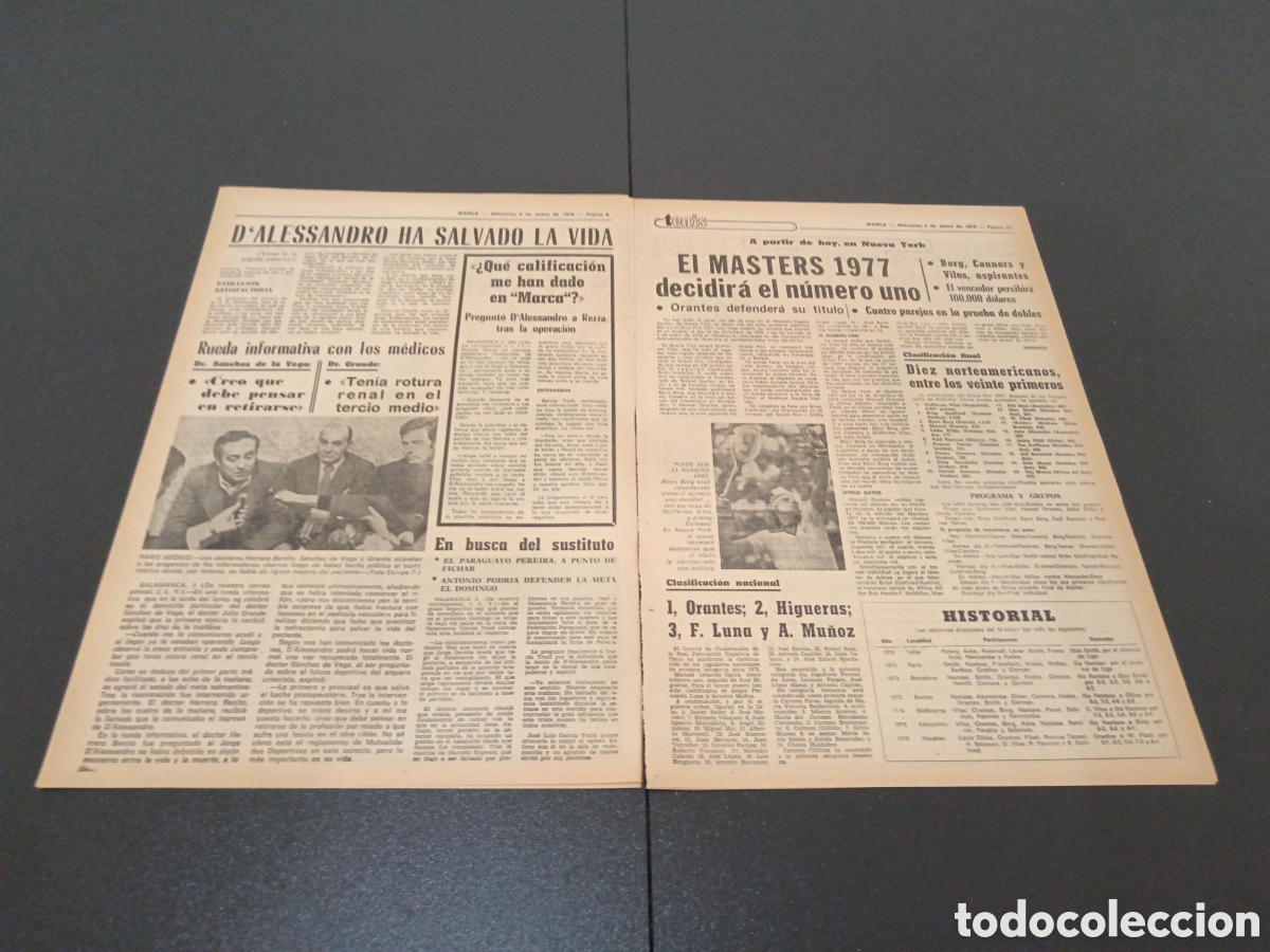 Coleccionismo deportivo: MARCA 04/01/1978 - Foto 3