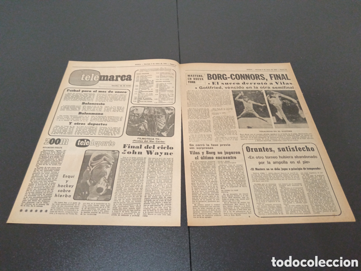 Coleccionismo deportivo: MARCA 08/01/1978 - Foto 2