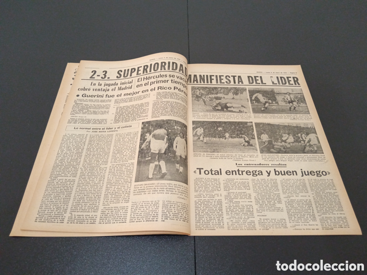 Coleccionismo deportivo: MARCA 09/01/1978 - Foto 5
