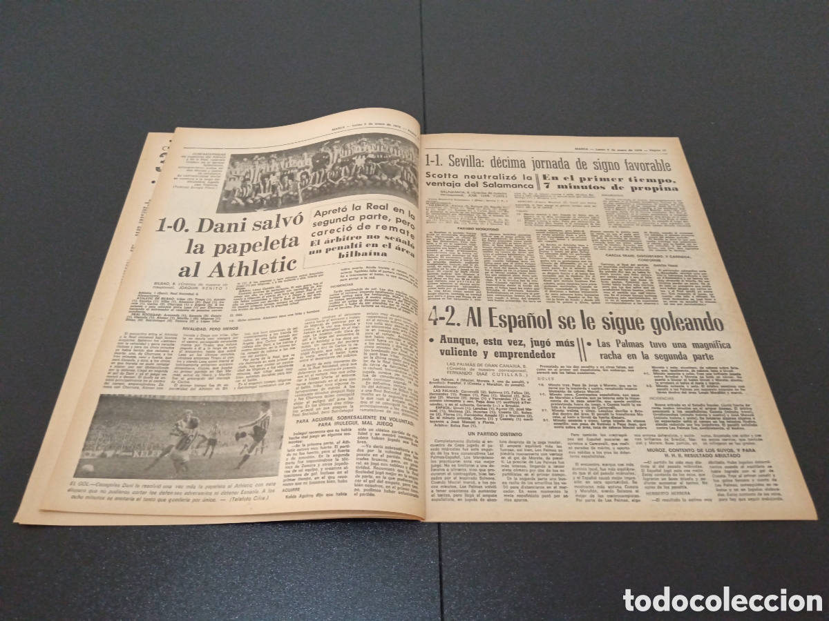 Coleccionismo deportivo: MARCA 09/01/1978 - Foto 6