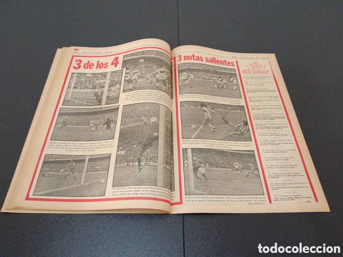 Coleccionismo deportivo: MARCA 09/01/1978 - Foto 10