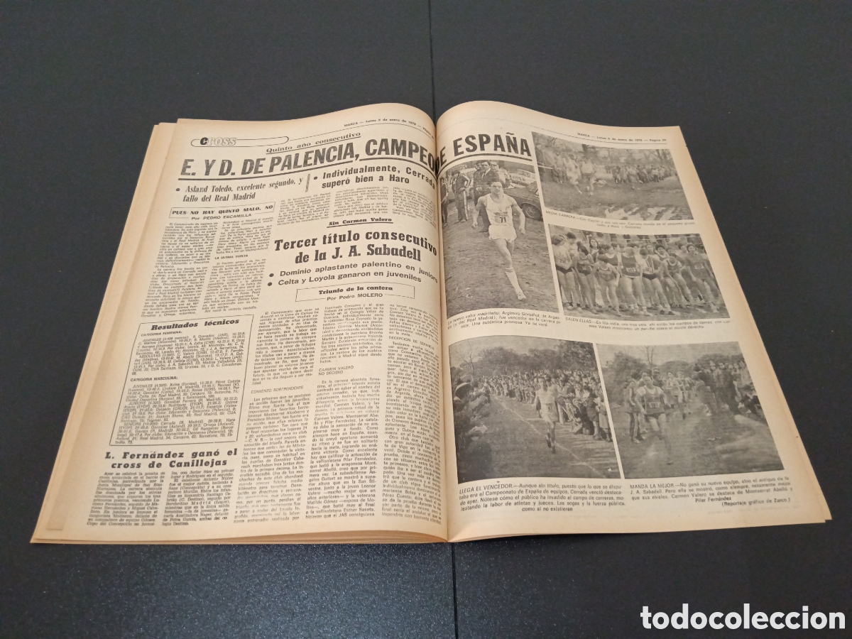 Coleccionismo deportivo: MARCA 09/01/1978 - Foto 14