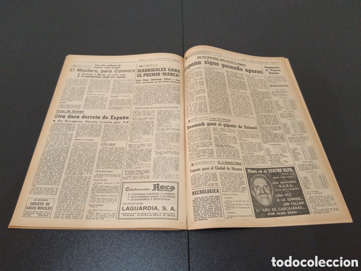 Coleccionismo deportivo: MARCA 09/01/1978 - Foto 15