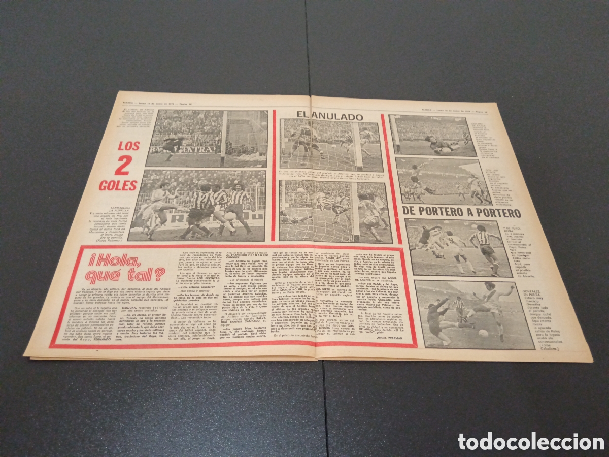 Coleccionismo deportivo: MARCA 16/01/1978 - Foto 10