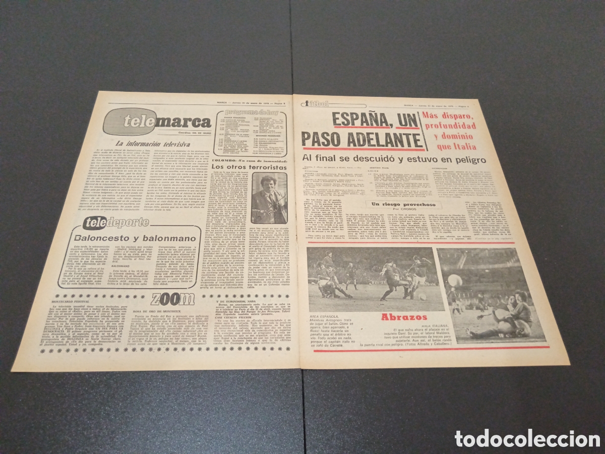 Coleccionismo deportivo: MARCA 26/01/1978 - Foto 2