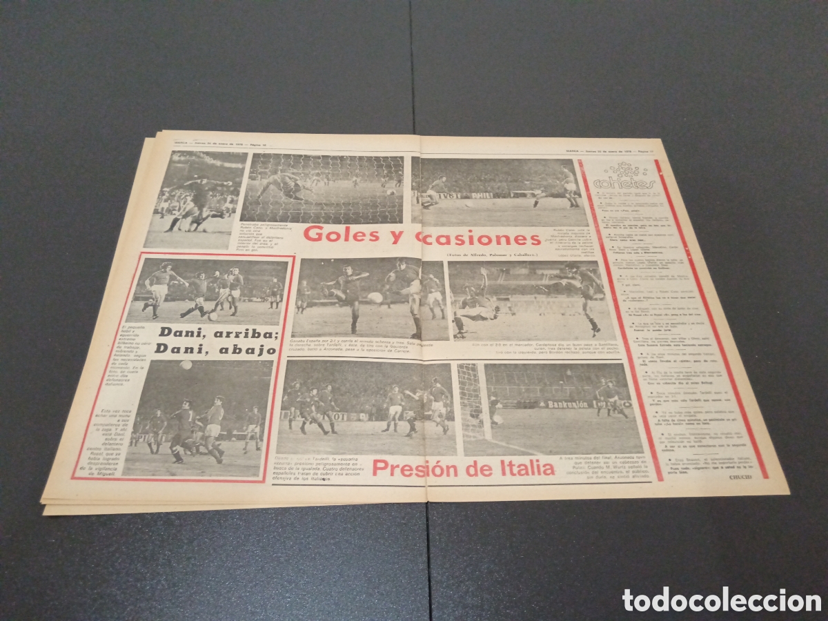 Coleccionismo deportivo: MARCA 26/01/1978 - Foto 6