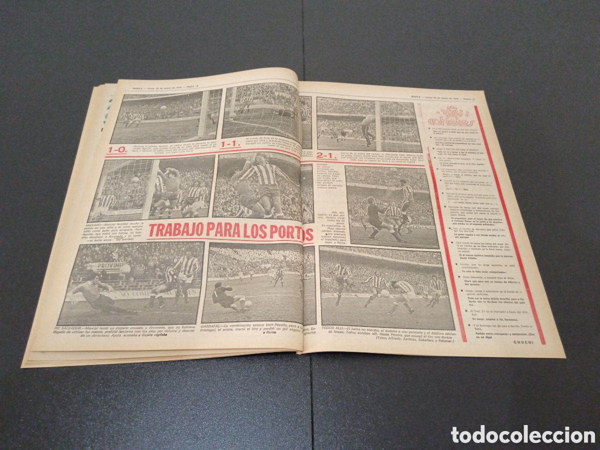 Coleccionismo deportivo: MARCA 30/01/1978 - Foto 9