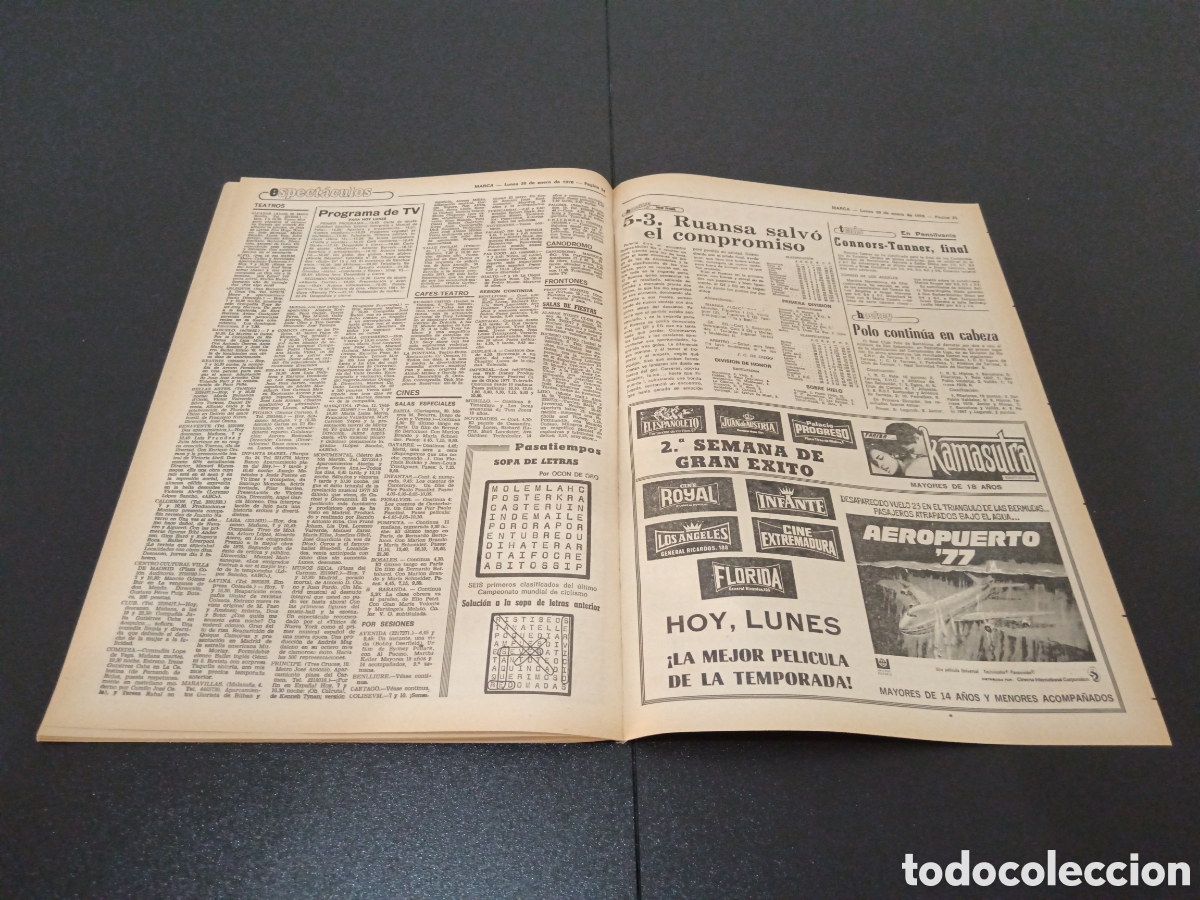 Coleccionismo deportivo: MARCA 30/01/1978 - Foto 17
