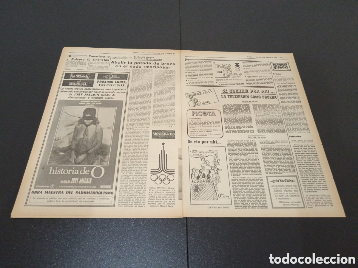 Coleccionismo deportivo: MARCA 03/02/1978 - Foto 4