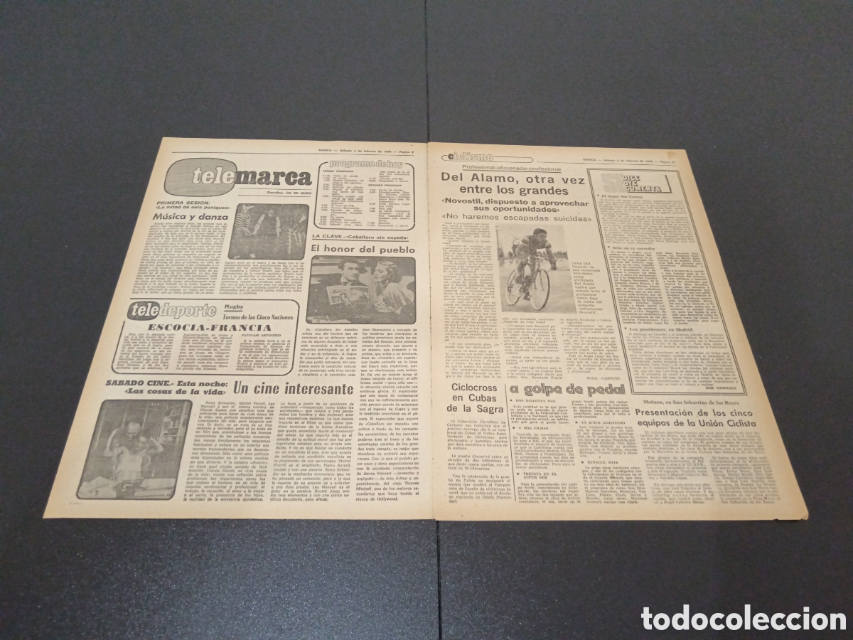 Coleccionismo deportivo: MARCA 04/02/1978 - Foto 2