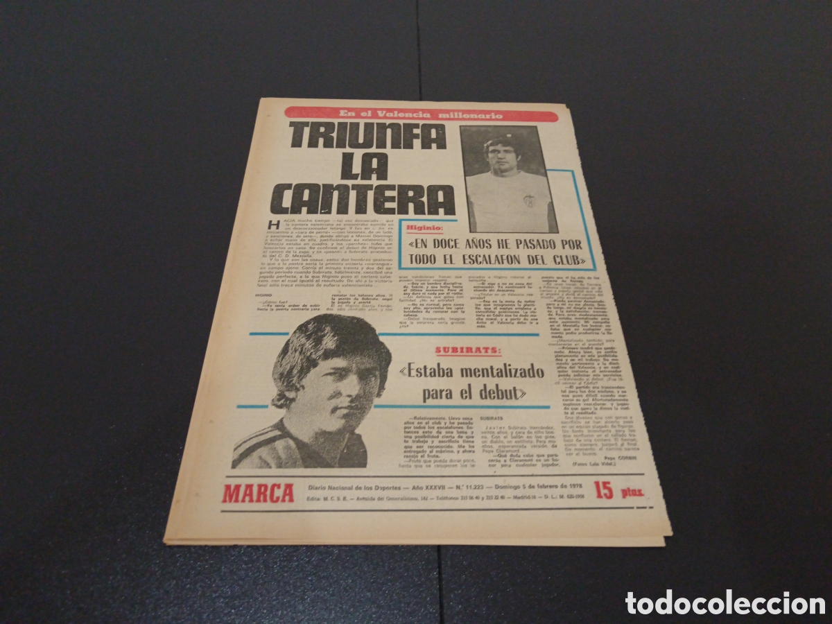 Coleccionismo deportivo: MARCA 05/02/1978 - Foto 7