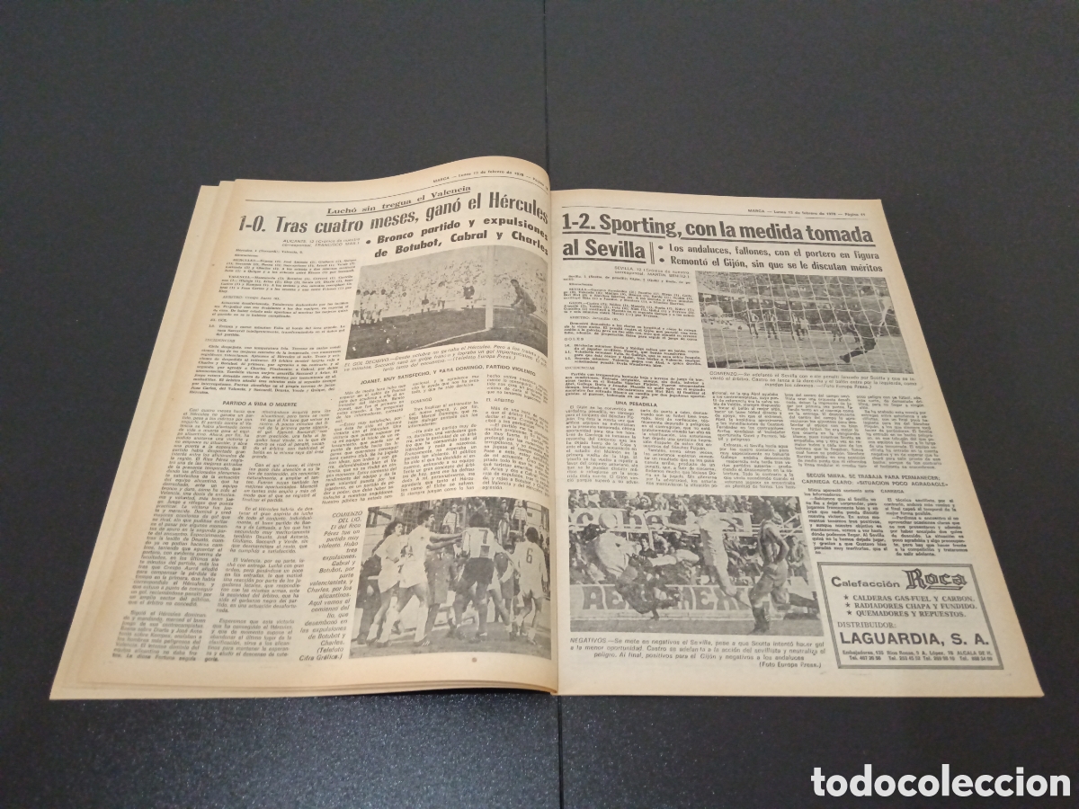 Coleccionismo deportivo: MARCA 13/02/1978 - Foto 6