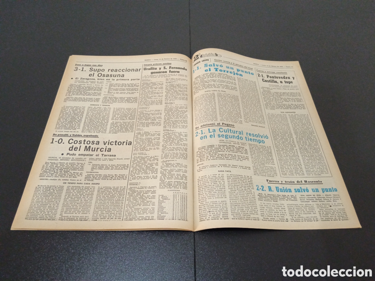 Coleccionismo deportivo: MARCA 13/02/1978 - Foto 12